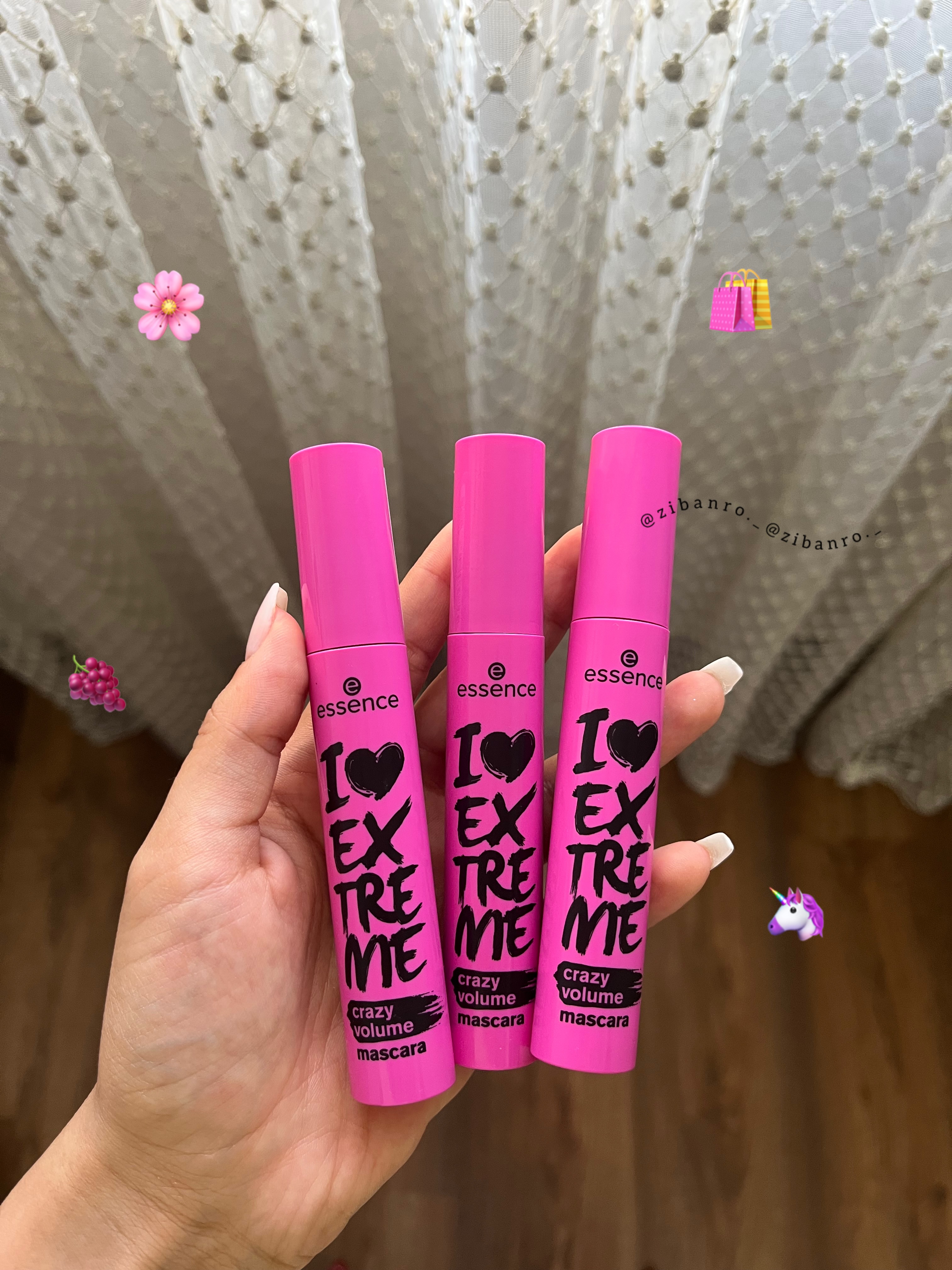 ریمل  I love extreme🩷صورتی